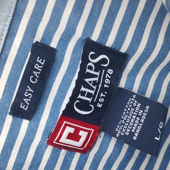 Men's Blue/White shirt - Picture 6 of 8